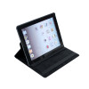 AA iPad 2/3/4 360° Rotation Stand Flip Case-Black