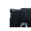 AA iPad 2/3/4 360° Rotation Stand Flip Case-Black