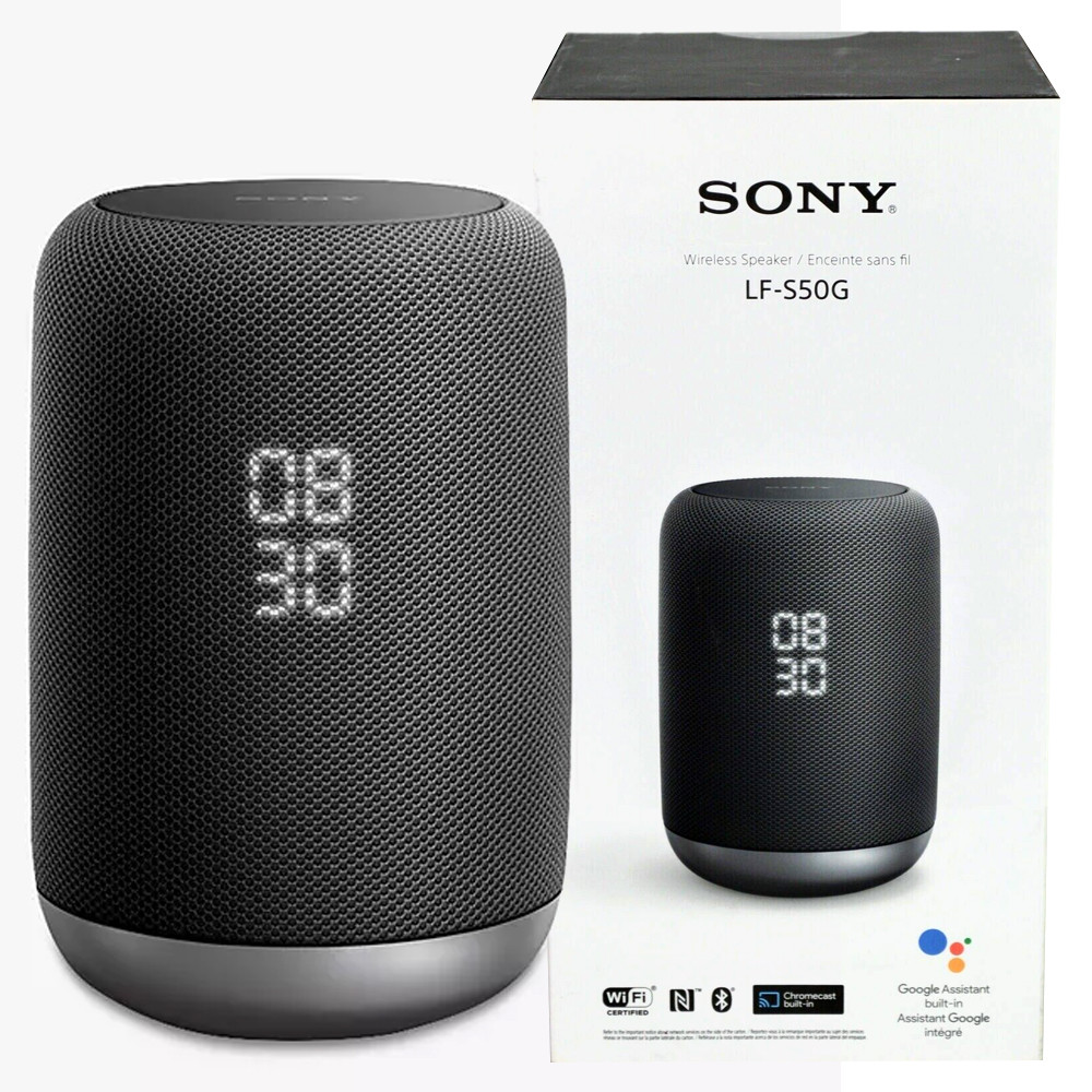 Sony LF-S50G With Clock Feature - Black