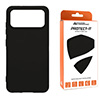 iPhone 17 Pro Max Plain Black Silicone Case
